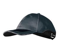 Feldtmann Anstoßkappe GREG, grau, Schieberegler, Reflexpaspel, EN 812, Baseballkappe