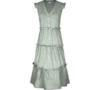 FELICITAS Maxi-Leinenkleid Klea Helloliv (Größe: 42) 42 oliv