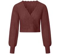 FELICITAS Wickelpullover Padma Kirsche (Größe: XXL) 46 rot