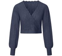 FELICITAS Wickelpullover Padma Marine (Größe: L) 40/42 blau