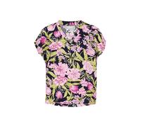 FELIPA Bluse Frauen Marineblau Mehrfarbig L