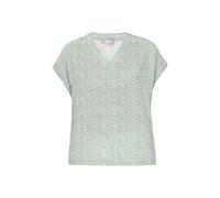 FELIPA Bluse Frauen türkis weiß L