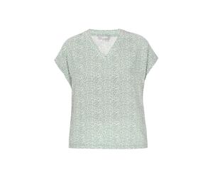 FELIPA Bluse Frauen türkis weiß M