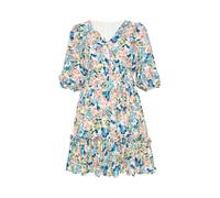 FELIPA Kleid Frauen blau beige M