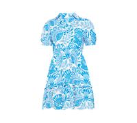 FELIPA Kleid Frauen blau weiß M