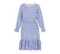 FELIPA Kleid Frauen blau weiß S