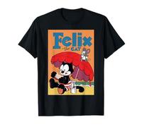 Felix the Cat Beach Day - Retro Summer Vacation Graphic Tee T-Shirt