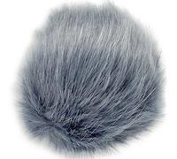 Fellbommel 9cm aus Kunstfell Pompon Bommel Pelzbommel für Mützen Beanies Schlüsselanhänger