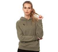 FellHerz Damen Hoodie Balance Handstand-Mädchen Bio, fair, vegan und handbedruckt (DE/NL/SE/PL, Alphanumerisch, XL, Regular, Regular, Heather Khaki)