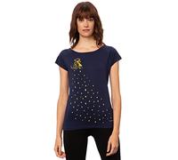 FellHerz Damen T-Shirt Doglove Blau S