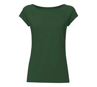 FellHerz Damen T-Shirt dunkelgrün, Bio & Fair aus 100% Bio-Baumwolle und unter fairen Bedingungen hergestellt, nachhaltig, vegan, ökologisch, alternativ, natürlich, vielseitig (XS)