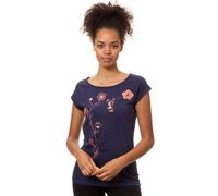 FellHerz Damen T-Shirt Schaukelmädchen Bio & Fair & Vegan Midnight (Blau) S