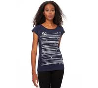 FellHerz Damen T-Shirt Summertime Dunkelblau M