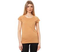 FellHerz Damen T-Shirt Triple Striped Cap Sleeve aus 100% Bio-Baumwolle Nachhaltig, Fair und Vegan (DE/NL/SE/PL, Alphanumerisch, S, Regular, Regular)