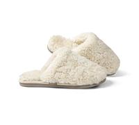 Fellhof Lammfellpantoffel Trendy Teddy 40/41 | weiss