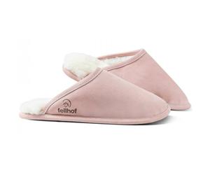 Fellhof - Trendy - Damen Lammfell-Pantoffel - Rosa, Gr. 38-39