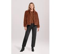 Betty & Co Kunstfell-Jacke Damen braun, 46