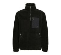 Fellimitatjacke BLEND "Fellimitatjacke BHMTOTTO", Herren, Gr. XL, schwarz, Obermaterial: 100% Polyester PES., Jacken (43557413-XL) schwarz
