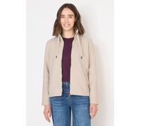 Cecil Damen Kurze Teddy-Jacke in Weiß, Gr: XL