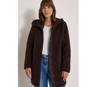 Fellimitatmantel CECIL, Damen, Gr. S (38), braun (chocolate sauce braun), Stoff;Plüsch, Obermaterial: 100% Polyester. Obermaterial 2: 100% Nylon. Futter: 100% Polyester. Futter: 100% Polyester, unifar