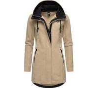 Fellimitatmantel RAGWEAR "Letti Teddy-Fleece" Gr. L (40), beige (sand) Damen Mäntel (21278238-L) sand
