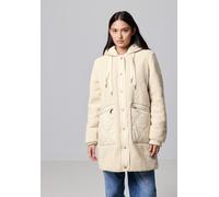 Street One Studio Damen Teddy-Mantel mit Kapuze