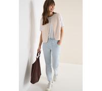 Fellweste CECIL, Damen, Gr. XL (44), teddy vanilleweiß, Stoff, 100% Polyester, unifarben, comfort fit normal, Rundhals, Westen, Rundhalsausschnitt (18683208-XL) teddy vanilleweiß