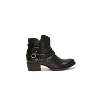 Felmini - Damen Schuhe - Verlieben DRESA C835 - Reißverschluss Stiefeletten - Echtes Leder - Braun - 37 EU Size