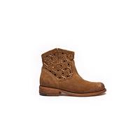 Felmini - Damen Schuhe - Verlieben GredoRc D049 - Biker Stiefeletten - Echtes Leder - Mehrfarbig - 37 EU Size