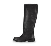 FELMINI - GREDO 7550 - WOMEN'S BIKER BOOT, BLACK LEATHER -37 EU SIZE