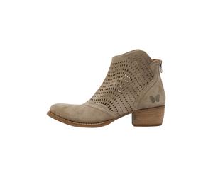 FELMINI Stiefelette Veloursleder Braun/Grau - 42