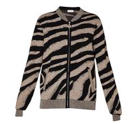 Felpa aperta donna Liu Jo cardigan white sugar/ silver E25LJ10 TF4103 MS49I A4270 XL