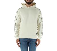 Emporio Armani EA7 Sweatshirt 7M000972 Logo Series mit Kapuze Baumwolle Vanilla Ice L