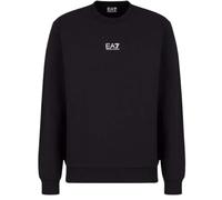 EA7 EMPORIO ARMANI 7 LOGO EA 3XL SCHWARZ HERREN SWEATSHIRT, Schwarz , XXXL