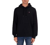 Napapijri Herren Hoodie BALIS HOOD NP0A4FQV 041 – Kapuze, warm gefüttert, Regular Fit, Schwarz 3XL