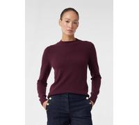 Femininer Kaschmirmix-Pullover rot 44