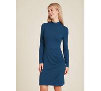 Feminines EcoVero™-Kleid - bermuda blue - S
