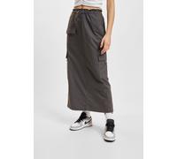 feminines Only Damen Kleid Taschen mit Baumwolle Grau M