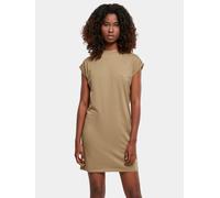 Urban Classics Kleid Turtle Extended Shoulder – Damen, Khaki, XL EU