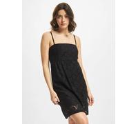 Urban Classics Damen Kleid Ladies Laces Dress kurz mit Schnürung – Schwarz XS