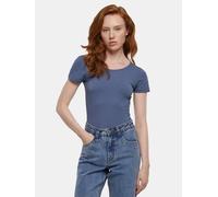 feminines Urban Classics Damen Kleid Stretch 180 g/m² mit Baumwolle Blau S