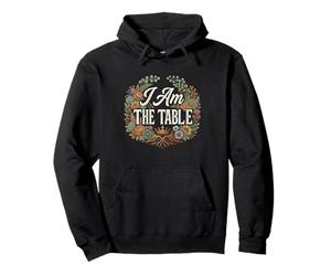 Feminist Decenter Men Womens Right Girl Power I Am The Table Pullover Hoodie