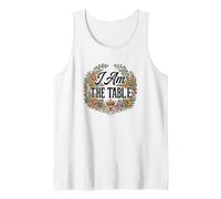 Feminist Decenter Men Womens Right Girl Power I Am The Table Tank Top