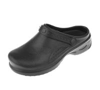 Fenteer 1 Paar Arbeitsschuhe Kochschuhe Laborschuhe für Herren Damen, Schwarz, 39