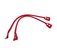 Fenteer 1 Paar Taschengriff Griff Taschenzubehör Taschengriffe Taschenhenkel für Einkaufstasche Shopper Tote Handtasche, rot