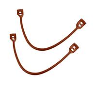 1 Paar Taschengriff Griff Taschenzubehör Taschengriffe Taschenhenkel für Einkaufstasche Shopper Tote Handtasche, Braun