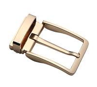 Fenteer 40mm Gürtelschnalle Dornschließe für Herren Ledergürtel Ersatzgürtel, Gold, 7 x 4 x 1,5 cm