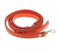 Fenteer Schulterriemen für Schultergurt Trageriemen Riemen Umhängegurt Lederriemen 110G120 cm, Orange