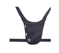 Fenteer Umhängetasche mit Geldgürtel, Reisepasshalter, atmungsaktivem, verstellbarem Gurt, Hüftgeldbörse, Crossbody-Tasche für Damen und Herren zum Wandern