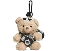 FENXIXIONE Y2k Niedlich Rucksack Charm 2000s Schlüsselanhänger Charms Glückliche Geldbörse Tasche Handtasche Glücksbringer Geburtstag Accessoires (Schwarze Kamera)